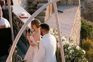 A professional rider on a horse